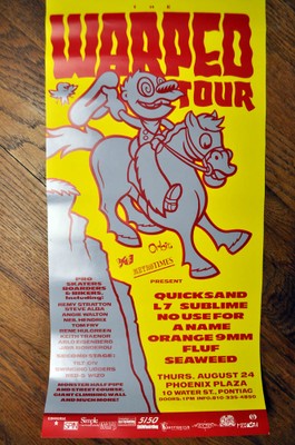sublime tour posters for sale